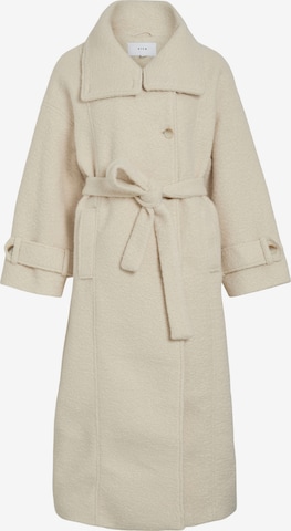 smėlio VILA Demisezoninis paltas 'VIKERA': priekis