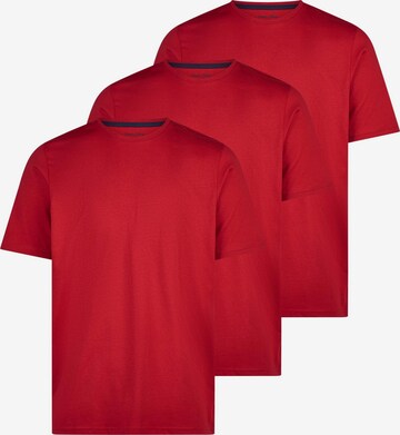 redmond Shirt 'Basic' in Rot: Vorderseite