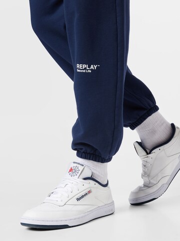 REPLAY Regular Hose in Blau