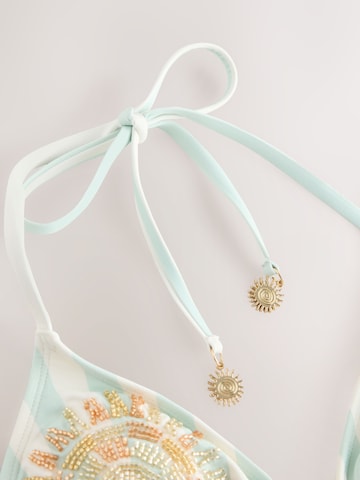 Next Triangel Bikinitop in Groen