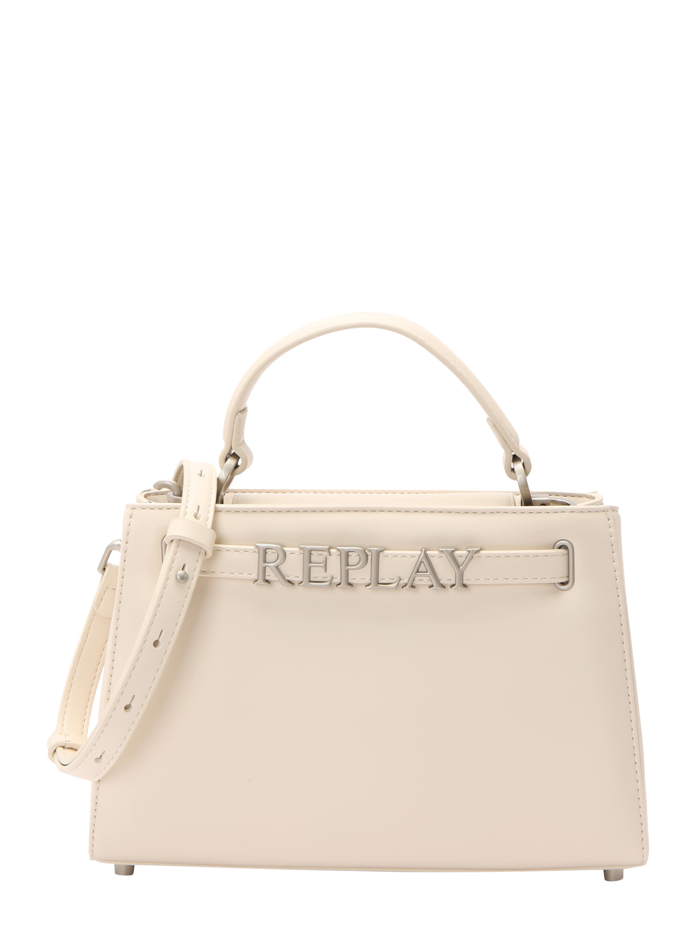 Borsa a mano di REPLAY in bianco: frontale