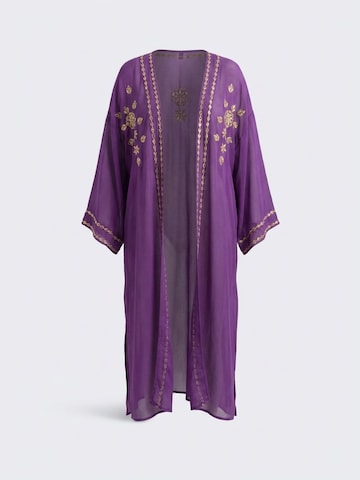 Kimono 'Kimono Long Bethany' Miss June en violet