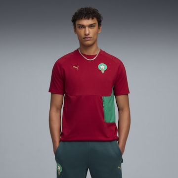 PUMA Functioneel shirt 'Marokko' in Rood: voorkant