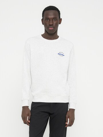 JACK & JONES Μπλούζα φούτερ 'JJBRANDON' σε γκρι