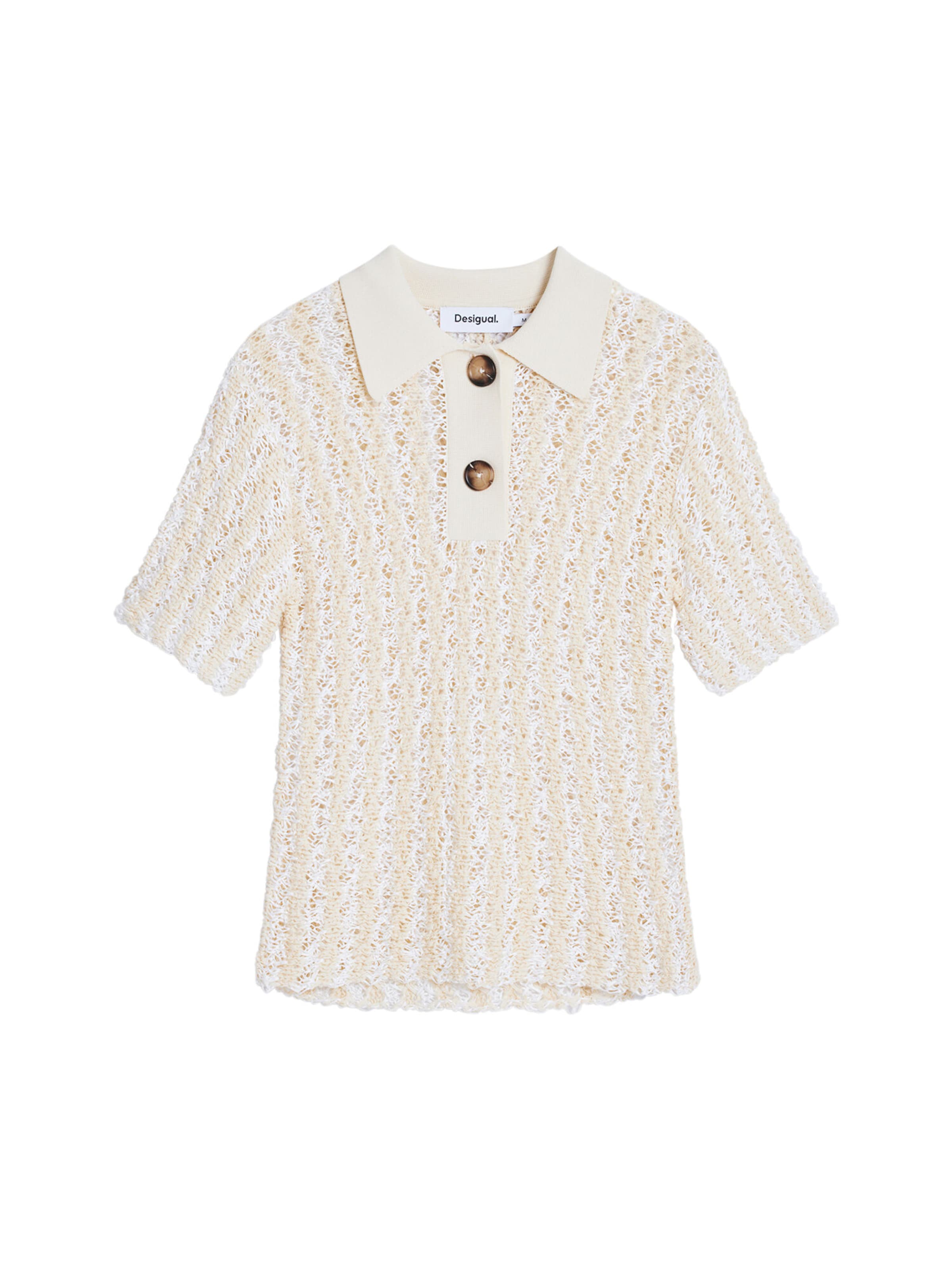 Desigual - Pullover em branco: frente