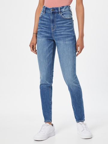 American Eagle Skinny Jeans in Blue: front