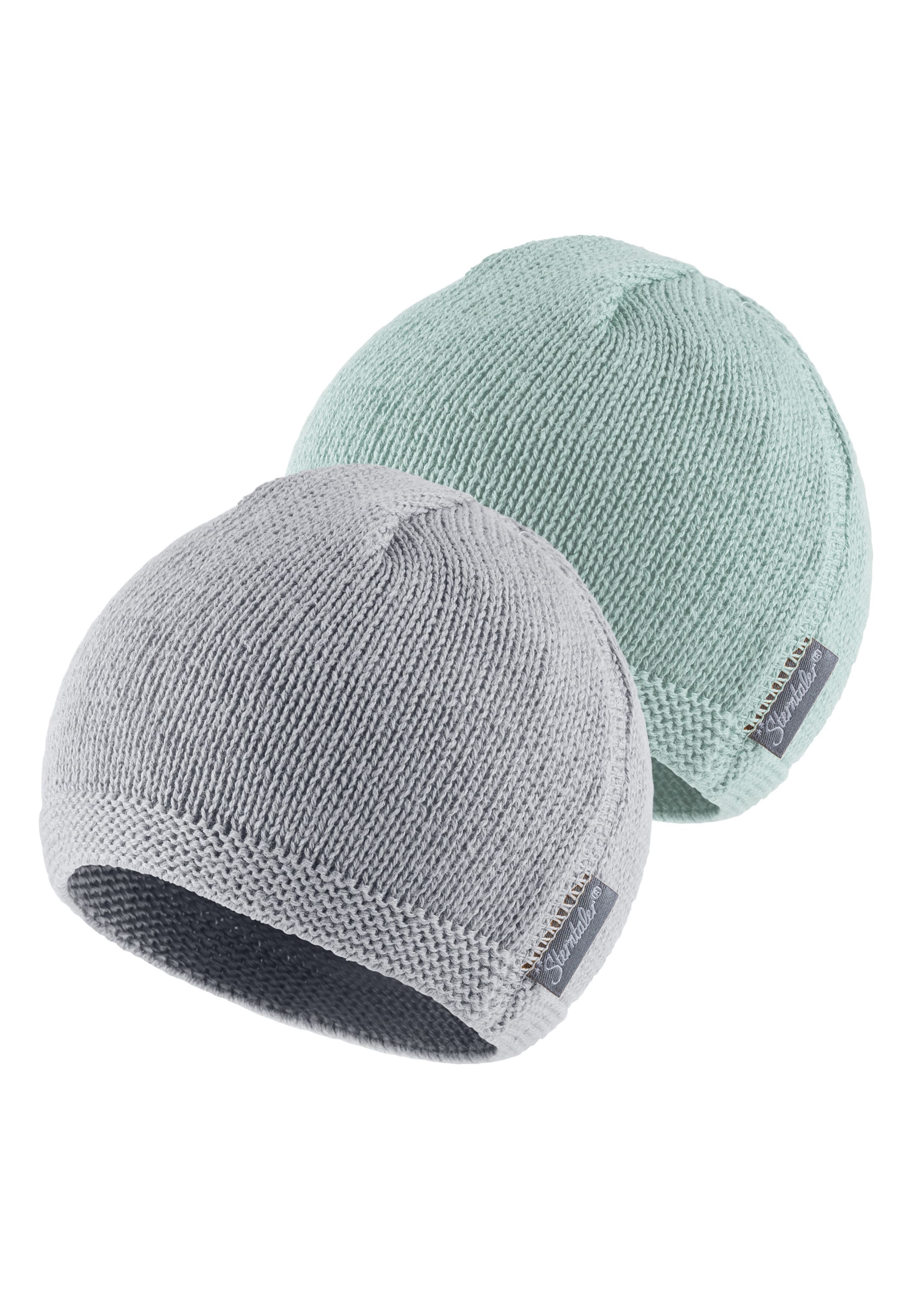 STERNTALER Beanie in Grey: front