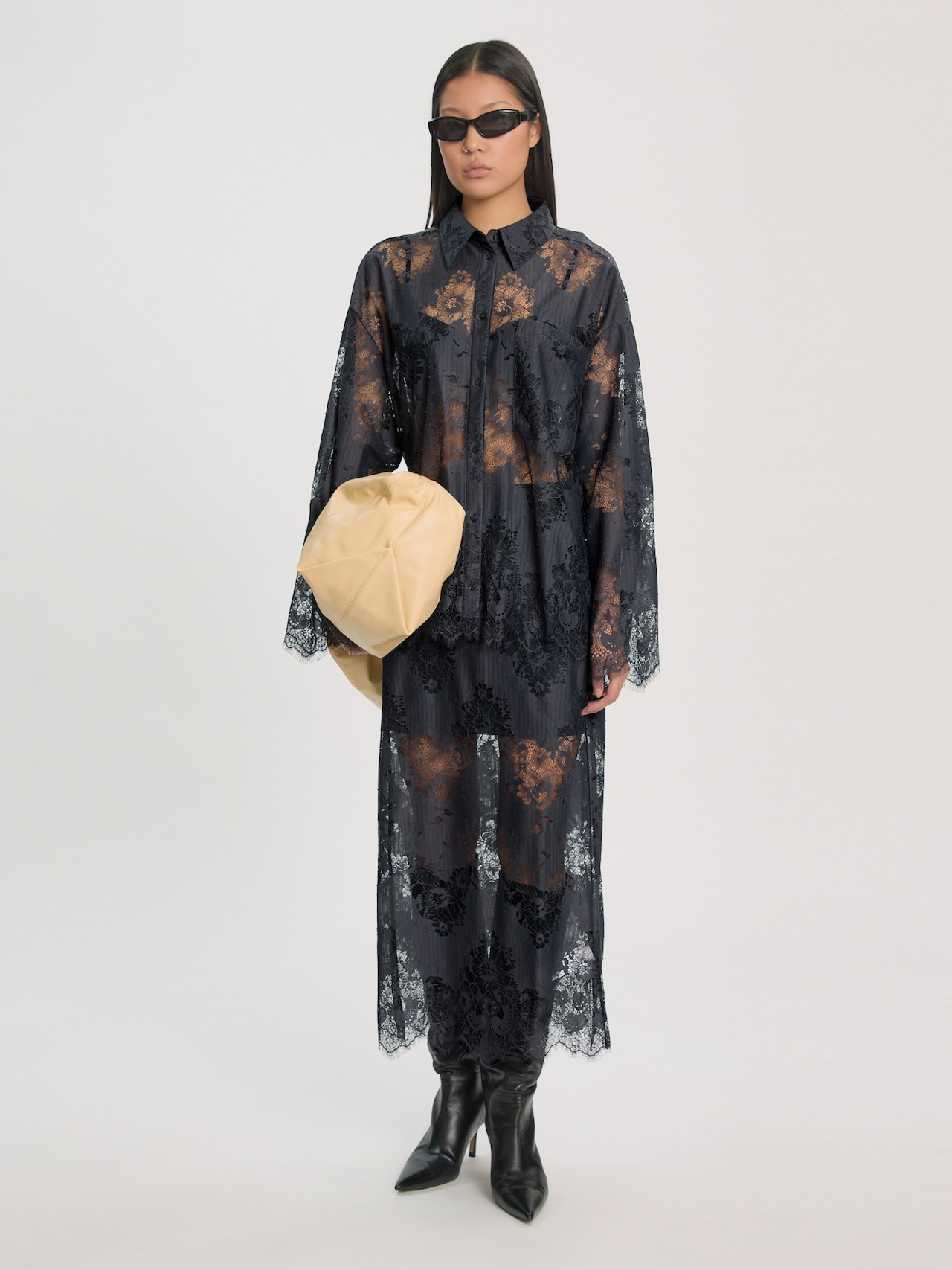 EDITED Novedades Falda 'Sharon' gris