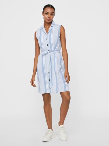 VERO MODA Kleid 'Akelasandy' in Blau