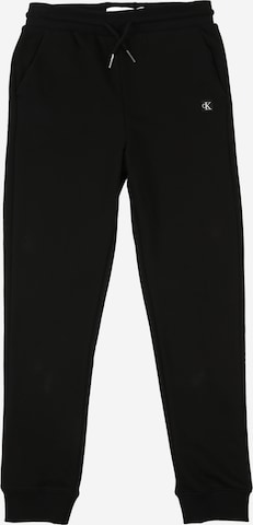 Calvin Klein Jeans Конический (Tapered) Штаны в Черный: спереди