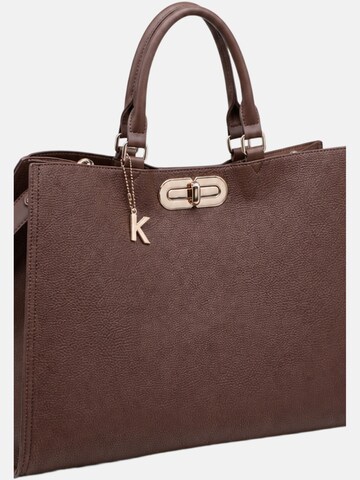 Borsa a mano di Kassandra in marrone
