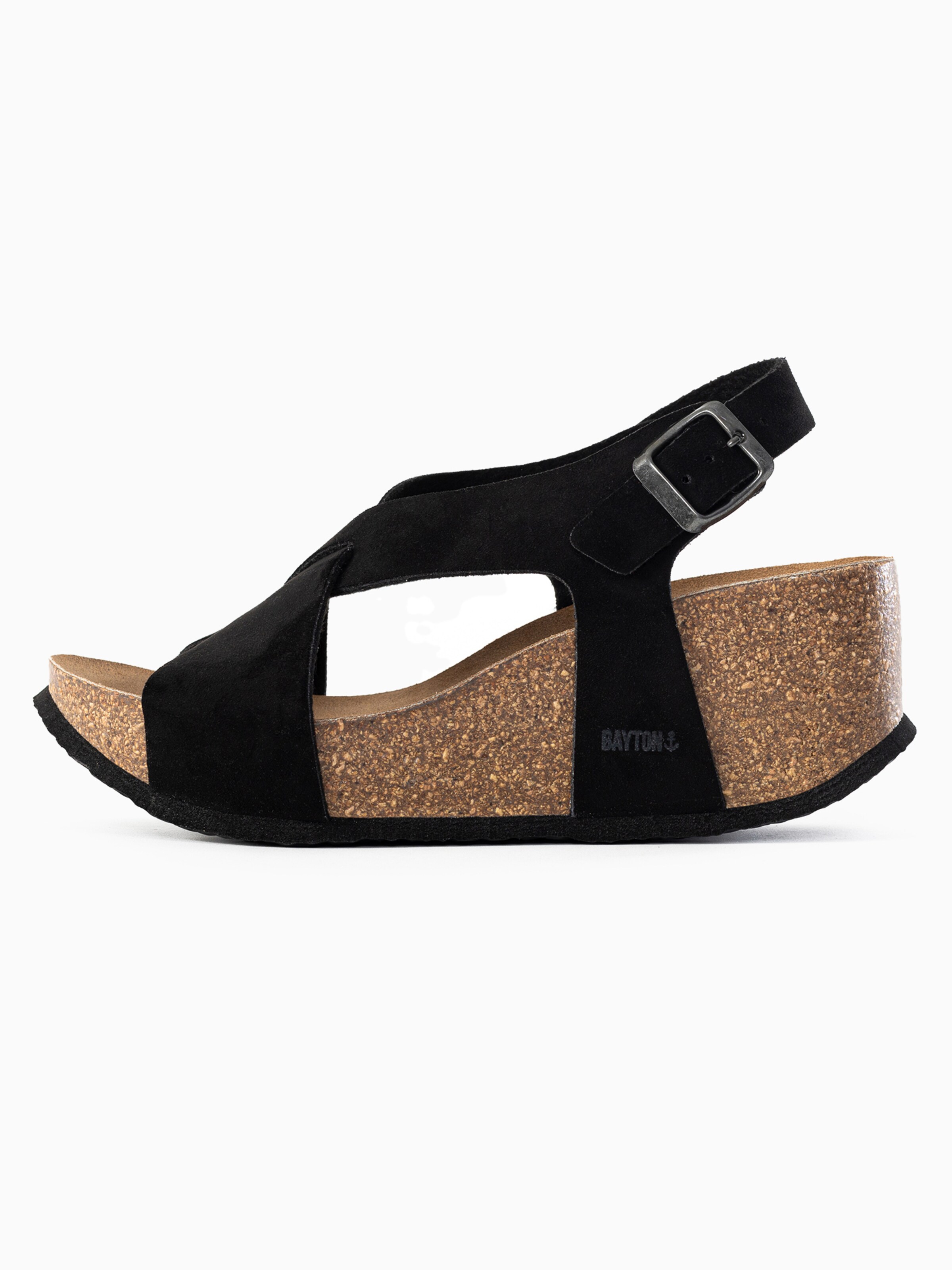 Bayton Sandaler 'Rea' i sort: forside