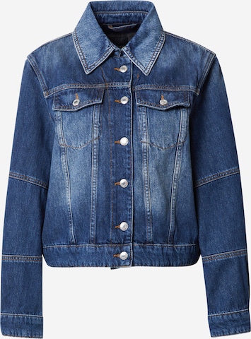 DRYKORN Between-Season Jacket 'BALHAM' in Blue: front