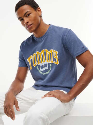 Maglietta 'CREST ARCH' di Tommy Jeans in blu