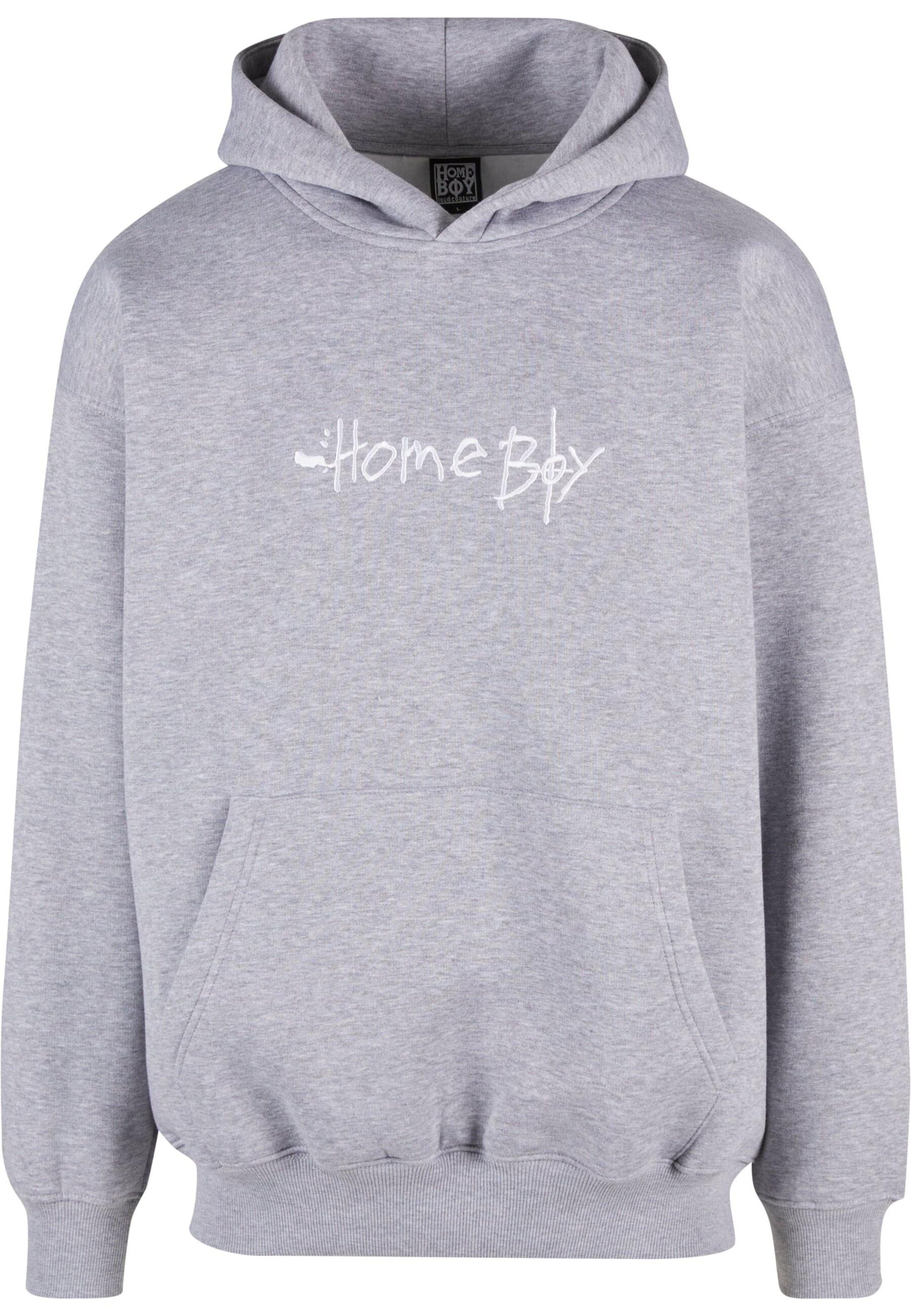 HOMEBOY Sweatshirt 'Pencil' i grå: framsida