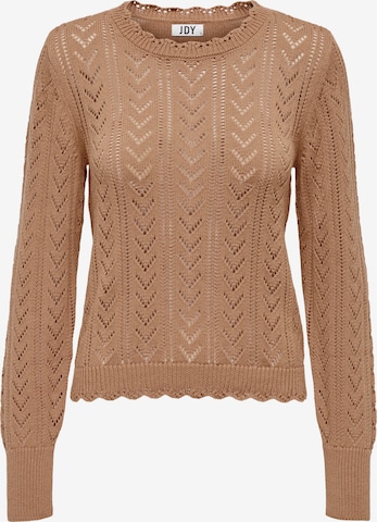 JDY Sweater 'TIKKA' in Brown: front