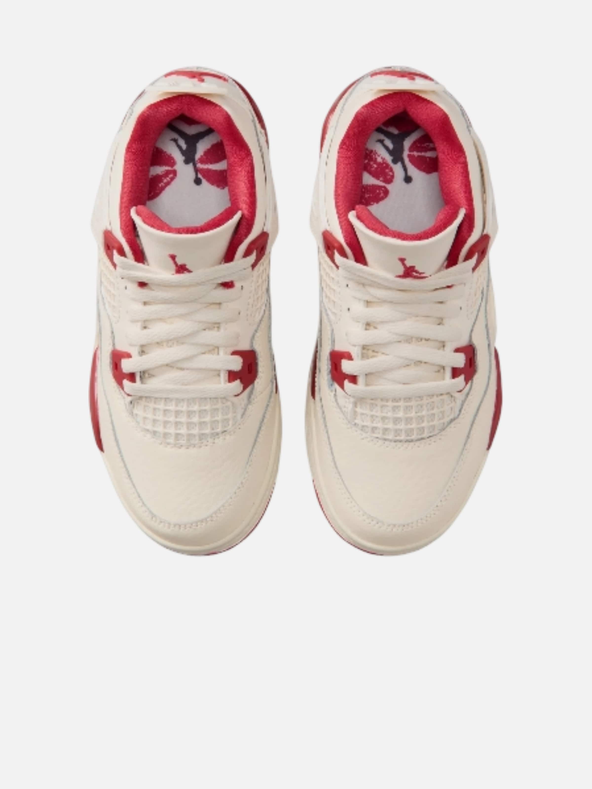 Sneaker 'Air Jordan 4 Retro Valentine's Day Sierra Red Enfant et Bébé' di Jordan in rosso