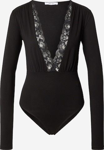 ABOUT YOU Paitabody 'Alena' värissä musta: etupuoli