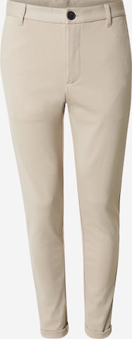 Pantalon chino 'Superflex' Lindbergh en gris : devant