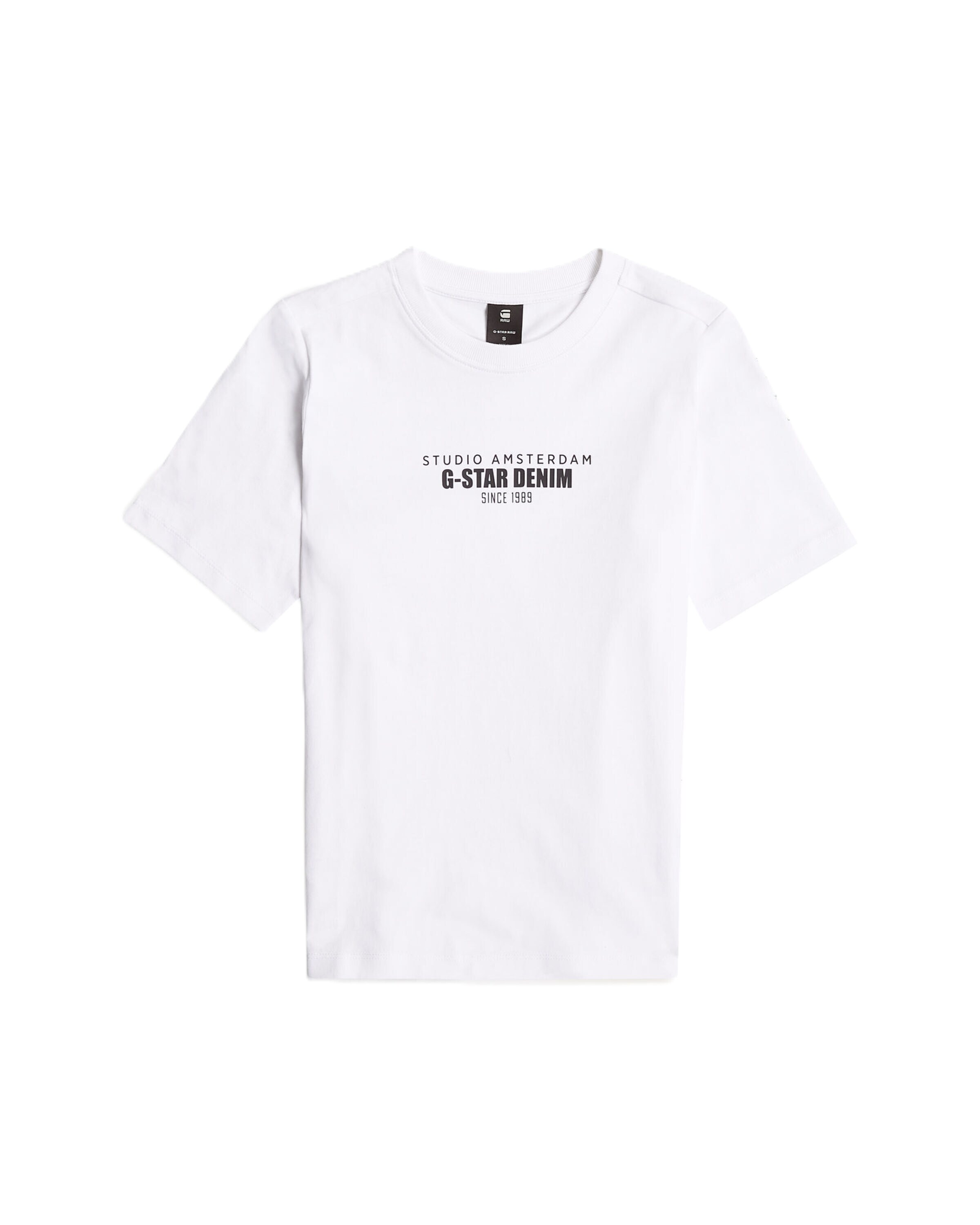 G-STAR T-Shirt 'Studio AMS' in Weiß: Vorderseite