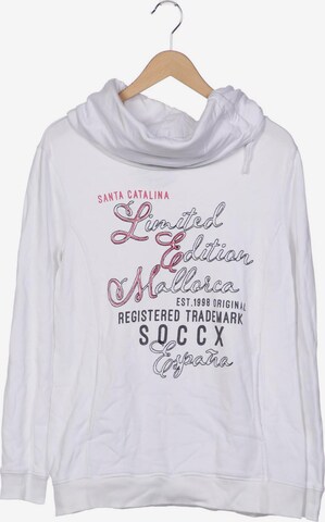 Soccx Sweatshirt & Zip-Up Hoodie in L in White: front