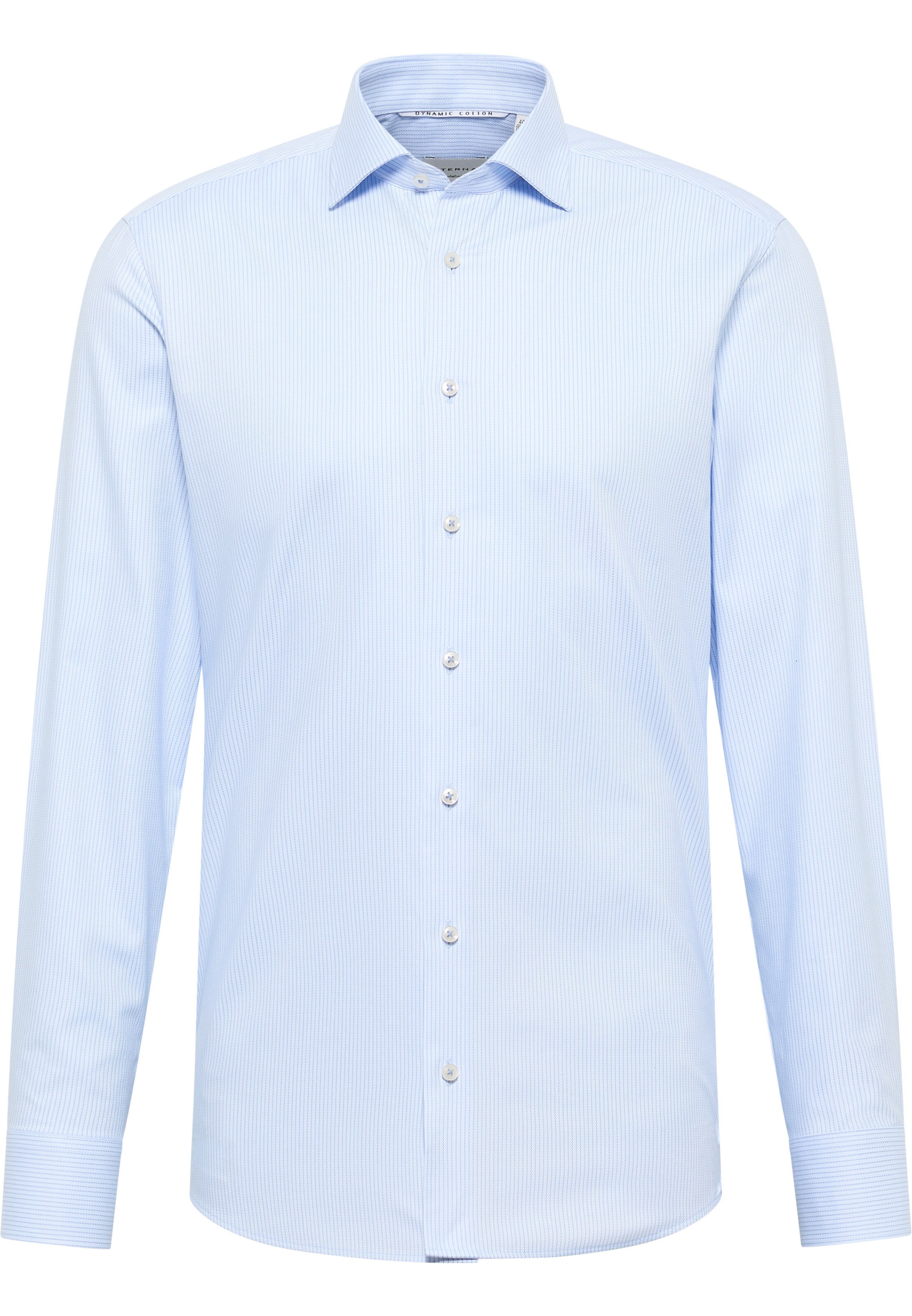 ETERNA Slim fit Business shirt in Blue: front