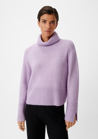 COMMA - Pullover em roxo: frente