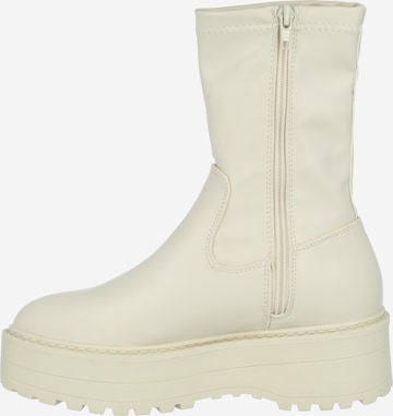 Public Desire Ankle Boots 'PABLA' in White