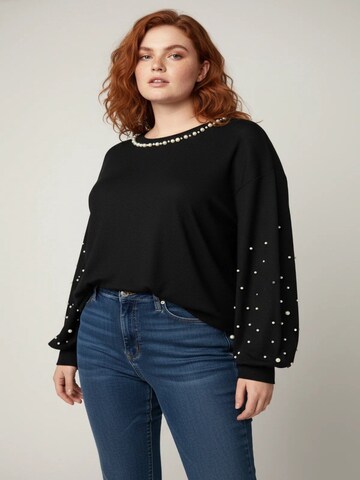 Shape Of You Tuniek in Zwart: voorkant