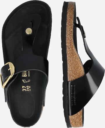 Tongs 'Gizeh Big Buckle' BIRKENSTOCK en noir