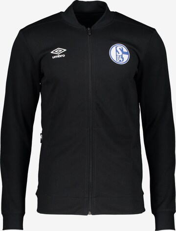 UMBRO Athletic Jacket in Black: front