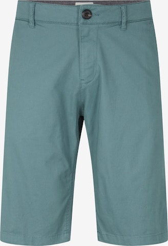 TOM TAILORChino hlače - zelena boja: prednji dio