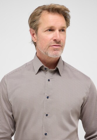 ETERNA Regular fit Business shirt in Brown