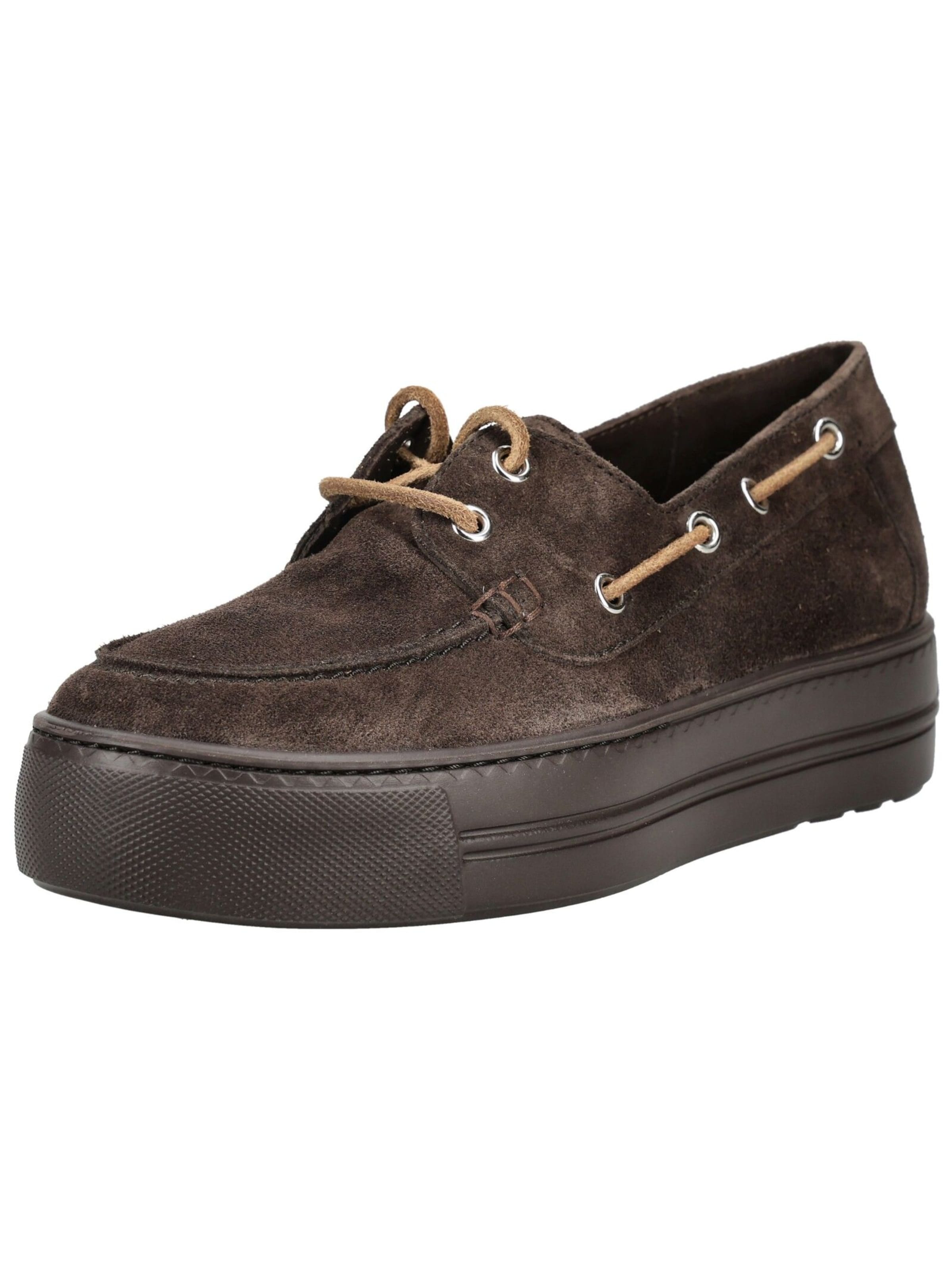 Chaussure basse Paul Green en marron : devant
