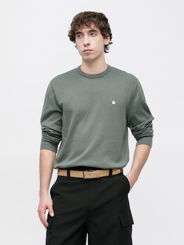 Carhartt WIPSweater majica 'Madison' - zelena boja: prednji dio