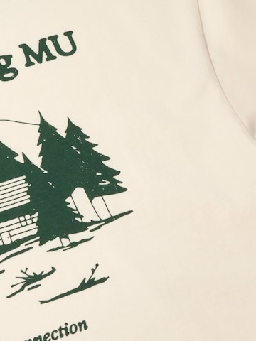 Thinking MU T-Shirt 'Aaron' in Weiß: oben