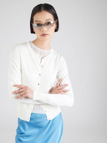 Lindex Knit Cardigan 'Anna' in White: front