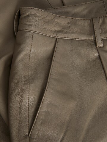 JJXX Wide leg Pleat-front trousers 'Pearl' in Grey
