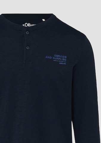 s.Oliver Shirt in Blauw
