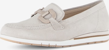 GABOR Classic Flats in Beige: front