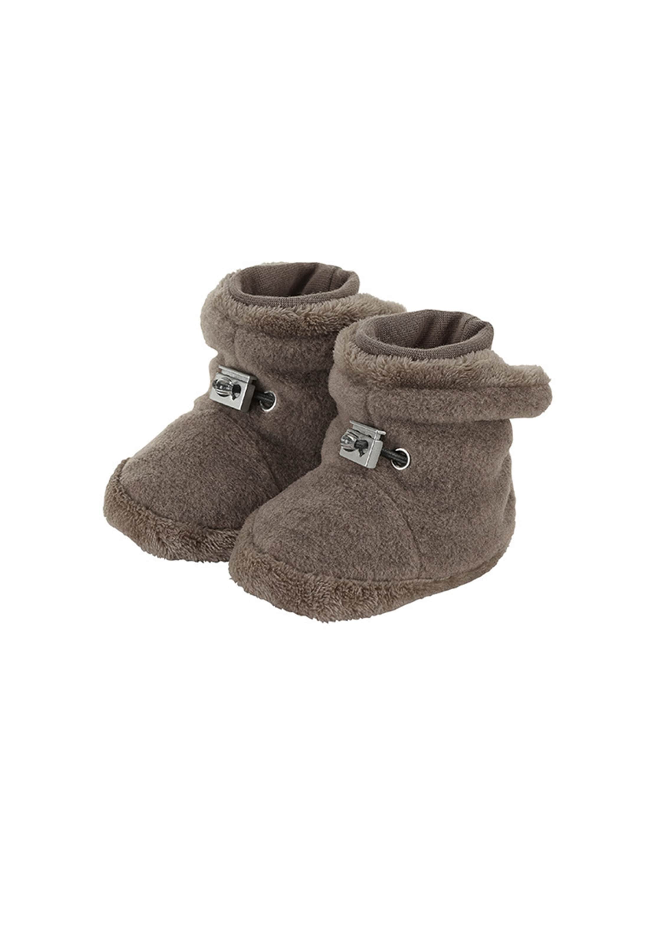 STERNTALER Hausschuh in Braun: Vorderseite