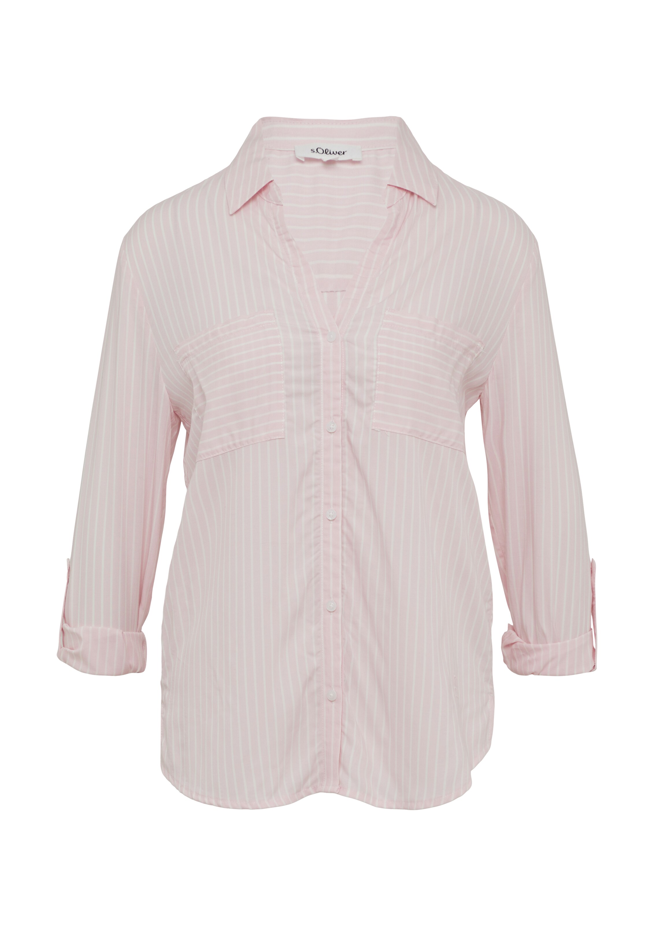 s.Oliver Blouse in Roze: voorkant