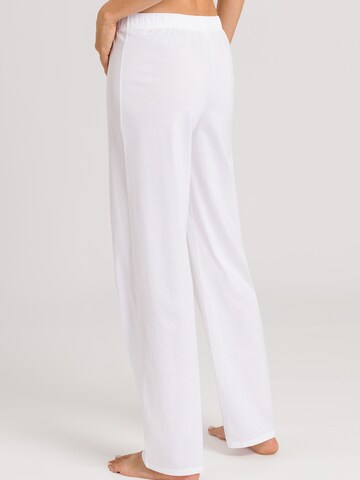 Hanro Loose fit Pants ' Natural Wear ' in White