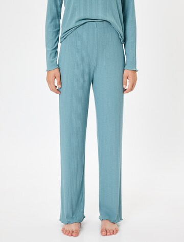 Koton Pajama pants in Blue: front