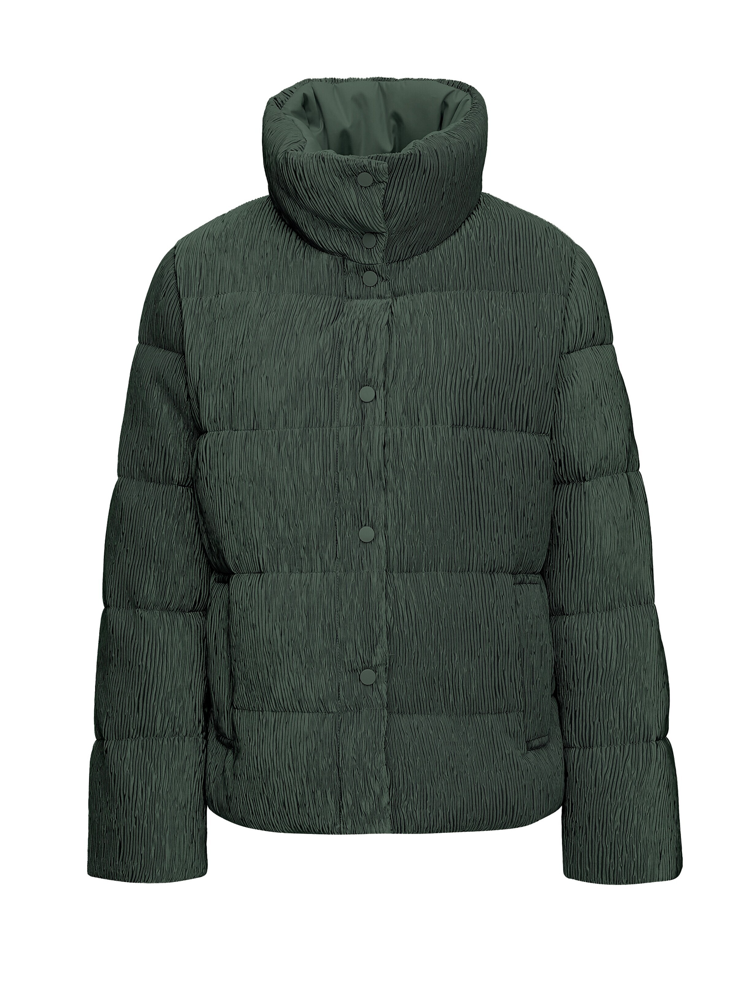 MANISA Winter Coat 'Steppjacke' in Green: front