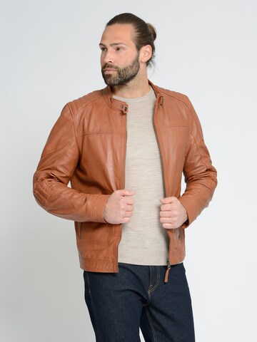 Maze Übergangsjacke 'Jack' in Braun: Vorderseite