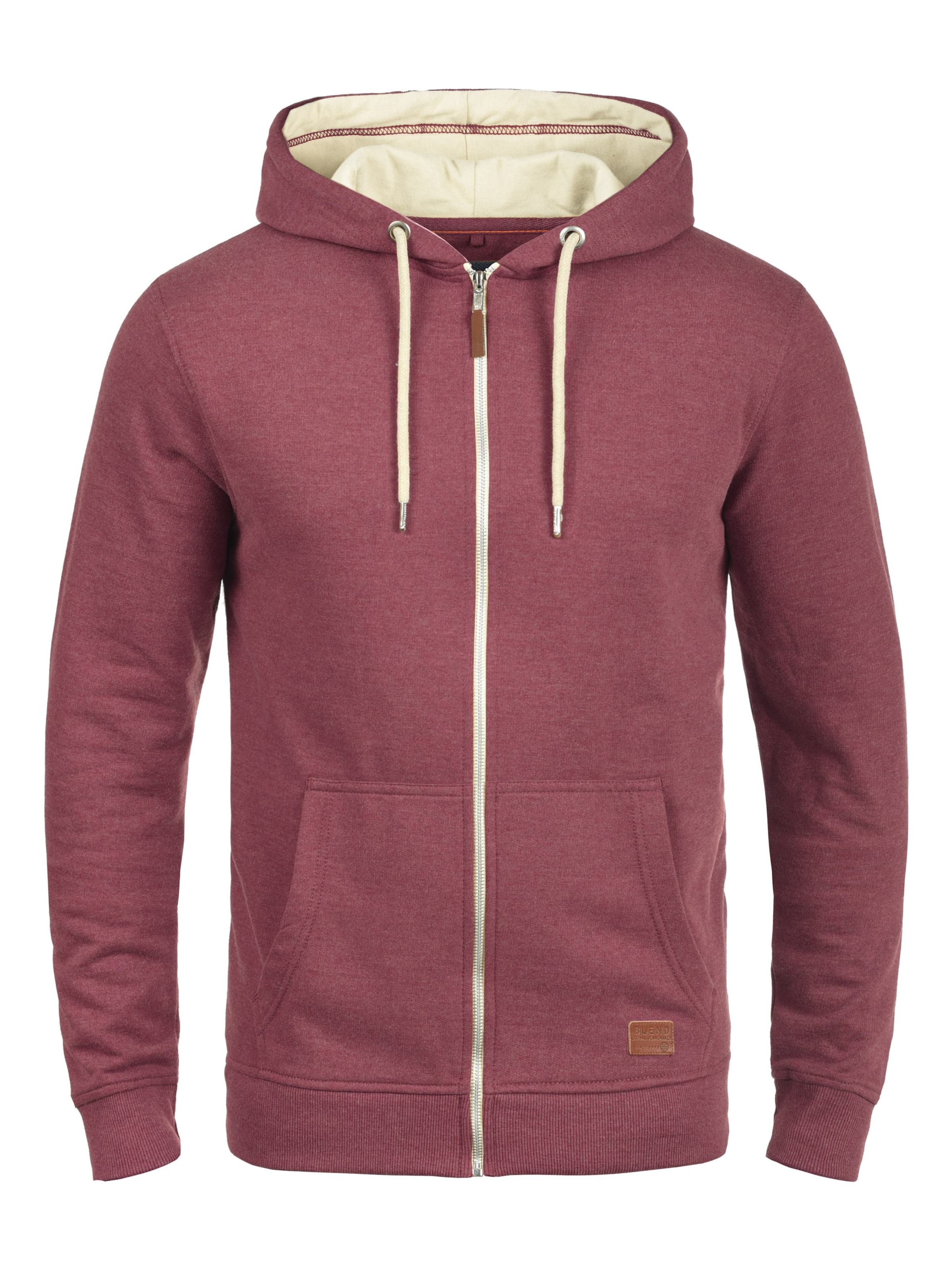 BLEND - Casaco em moletão 'BHHulker' em roxo: frente