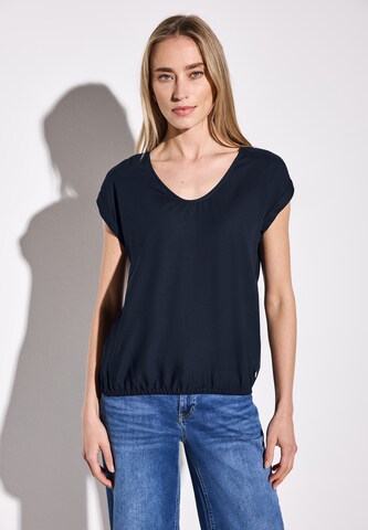 STREET ONE Shirt in Blau: Vorderseite