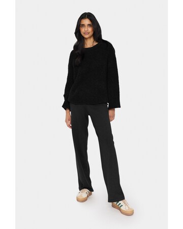 SAINT TROPEZ Pullover in Schwarz