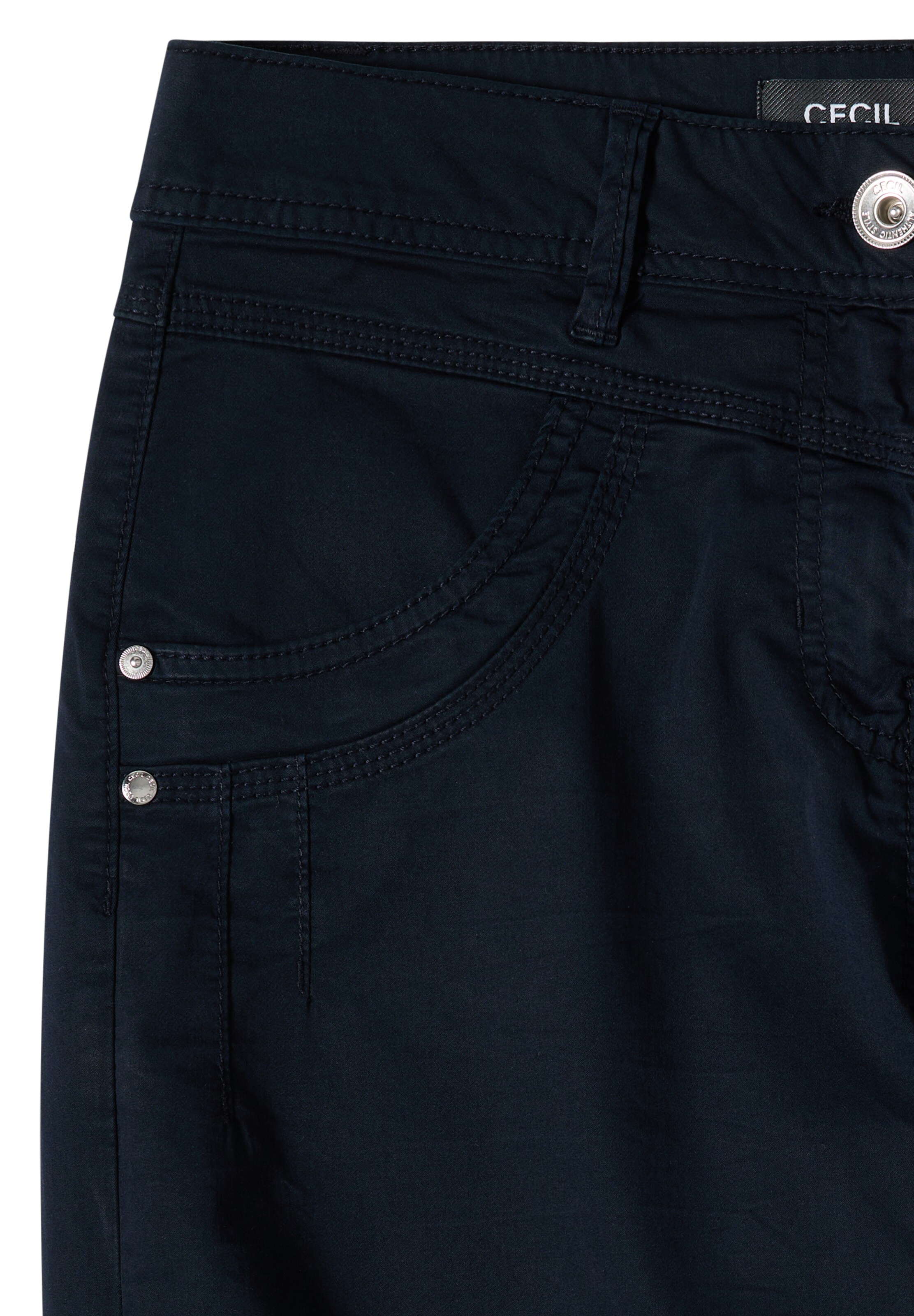 CECIL Loosefit Hose 'Neele' in Blau